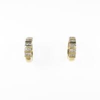 K18YG ダイヤモンドイヤリング