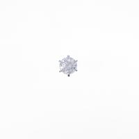 【リメイク】プラチナダイヤモンドピアス 0．429ct・H・SI2・FAIR 片耳