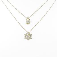 K18YG ダイヤモンドネックレス