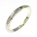14KYG／14KWG エメラルドリング
