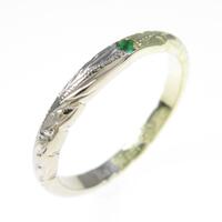14KYG／14KWG エメラルドリング