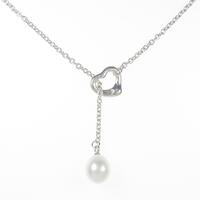 ティファニー オープンハート ラリアット ネックレス