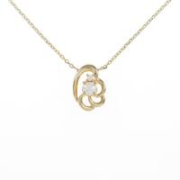 K18YG ダイヤモンドネックレス