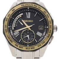 【未使用品】セイコー 8B54?OBGO／SAGA186 ブライツ ソーラークォーツ