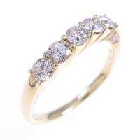 K18YG ダイヤモンドリング