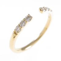 K18YG ダイヤモンドリング