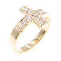 エスジェーエックス ダイヤモンド クロス リング