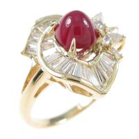 K18YG ルビーリング