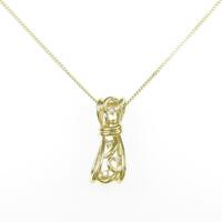 750YG／K18YG ダイヤモンドネックレス