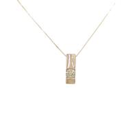 K18PG ダイヤモンドネックレス