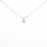 PT ソリティア ダイヤモンドネックレス