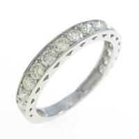 PT ハーフエタニティ ダイヤモンドリング