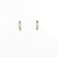 K18YG ダイヤモンドピアス