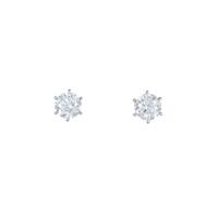 【新品】プラチナダイヤモンドピアス 0．70ct・0．70ct・D・SI2・3EXT
