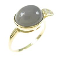 K18YG ムーンストーンリング