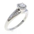 ブルガリ インコントロ ダモーレ リング 0．18ct・D・IF・VG