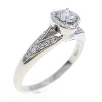 ブルガリ インコントロ ダモーレ リング 0．18ct・D・IF・VG