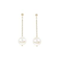 K18YG アコヤパールピアス