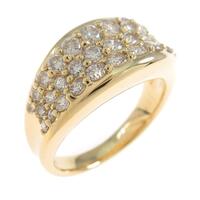 K18YG ダイヤモンドリング