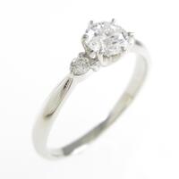 プラチナダイヤモンドリング 0．367ct・D・VVS1・3EXT H＆C