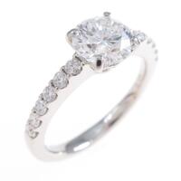 【リメイク】プラチナダイヤモンドリング 1．014ct・D・VS2・3EXT