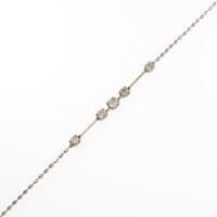 K18PG ダイヤモンドブレスレット