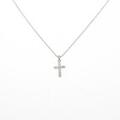 PT クロス ダイヤモンドネックレス