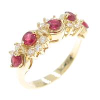 ミキモト ルビーリング