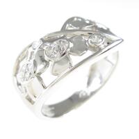 PT フラワー ダイヤモンドリング