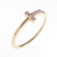 ティファニー ピンクダイヤモンドリング