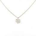 【リメイク】K18YG ダイヤモンドネックレス 0．714ct・LY・VVS2・VG