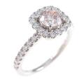【リメイク】プラチナダイヤモンドリング 0．463ct・LOP・SI1