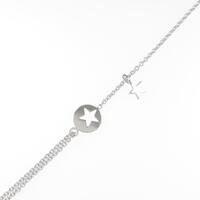 750WG スター ブレスレット