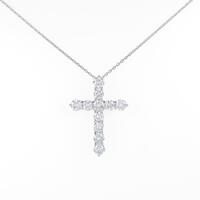 【リメイク】PT ダイヤモンドネックレス