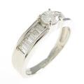 プラチナダイヤモンドリング 0．281ct・G・SI1・GOOD