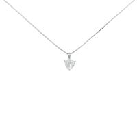 K18WG ダイヤモンドネックレス