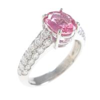 PT ピンクサファイヤリング