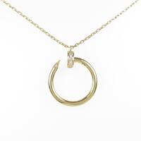 カルティエ ジュスト アン クル ネックレス