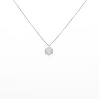 PT ソリティア ダイヤモンドネックレス