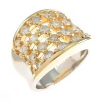 PT／K18YG ダイヤモンドリング