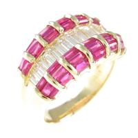 K18YG ルビーリング