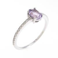 K10WG アメジストリング