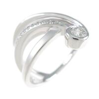 K18WGYG ダイヤモンドリング