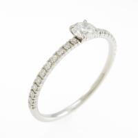 カルティエ エタンセル リング 0．23ct・E・VS1・3EXT