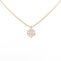 【リメイク】K18YG ダイヤモンドネックレス 0．540ct・F・VS1・EXT H＆C