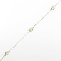 【リメイク】K18YG ダイヤモンドブレスレット