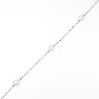 K18WG タンスイパールブレスレット