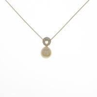 K18YG シロチョウパールネックレス