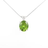PT ペリドットネックレス