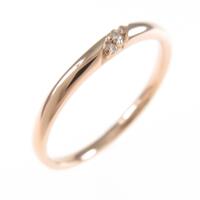 K18PG ダイヤモンドリング